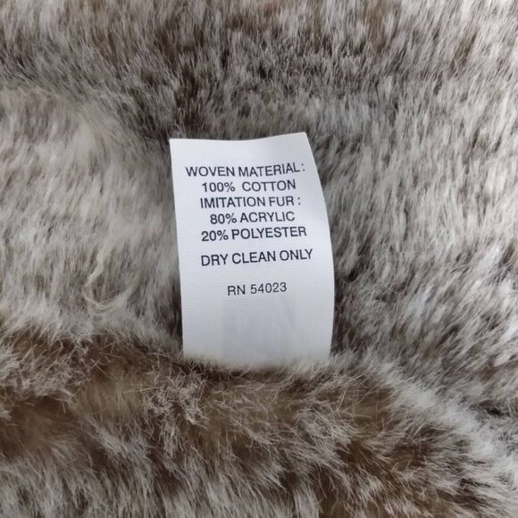 Gap Reversible Faux Fur Vest, size M - Picture 7 of 9